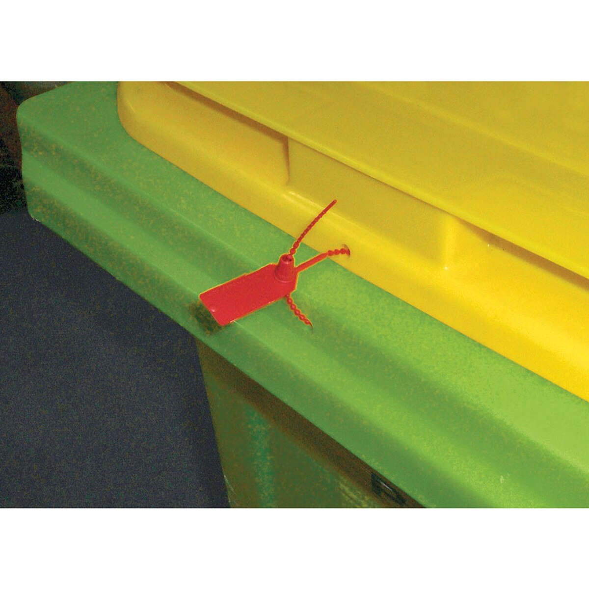 Tamper Evident Tags | Spill Kit Security | Bin Security | TET236 | TET236-100 | Anti Tampering | Oil Spill Kits | Chemical Spill Kits | Ecospill Brisbane Sydney Melbourne Perth Adelaide Canberra